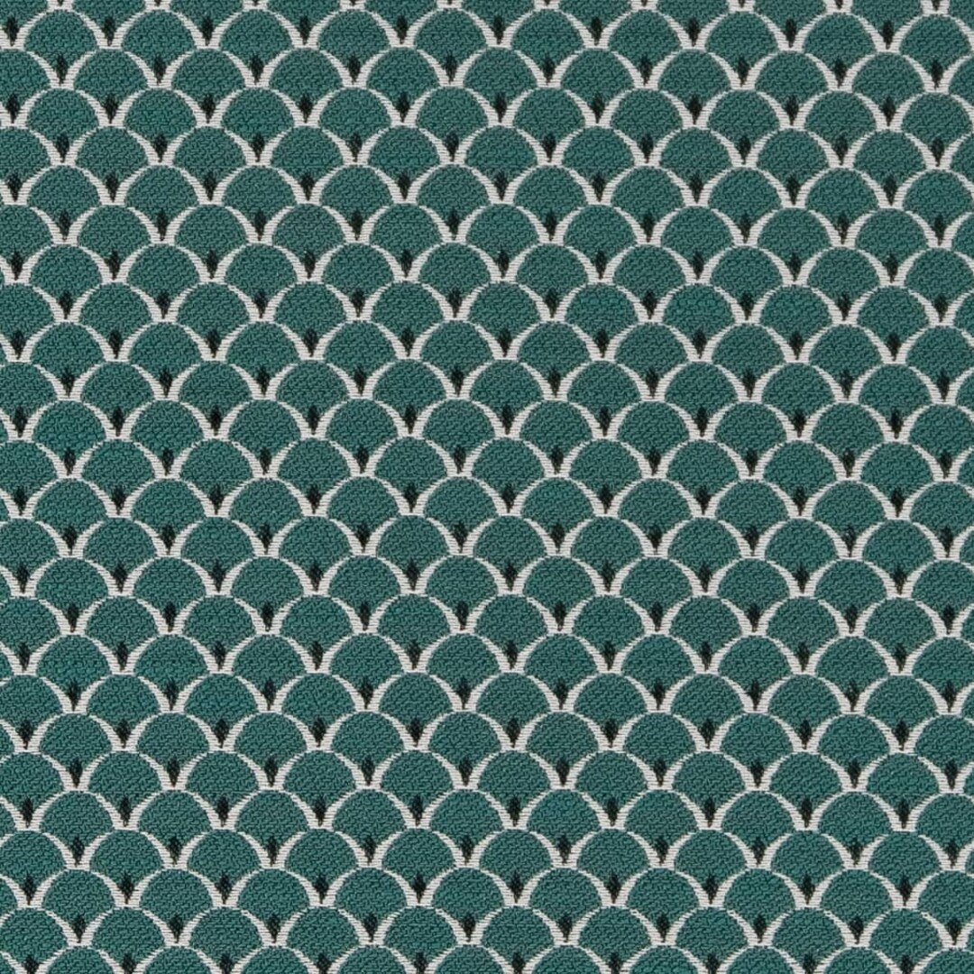 Green Small Scale Woven Pattern Upholstery Fabric by the Yard - SKU ...