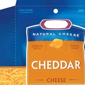CHEDDAR  Money gift packaging - only the word cheddar