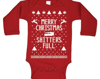 funny xmas baby clothes