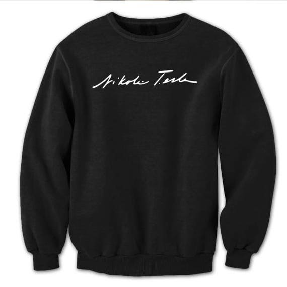 tesla crewneck