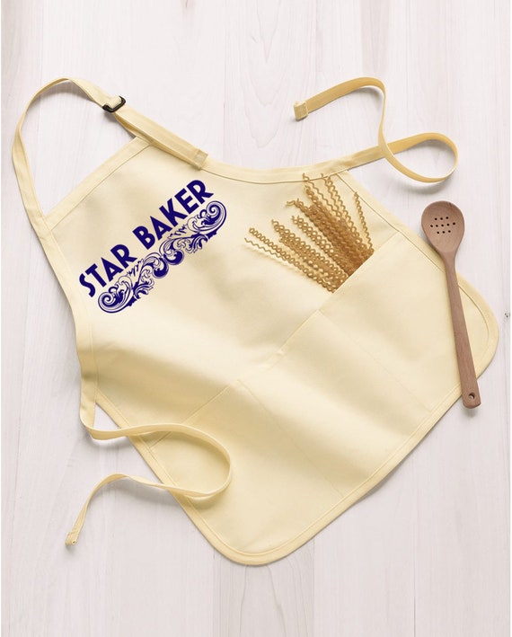 The Great British Bake Off style tablier GBBO Personnalisé Tout Nom Star Baker