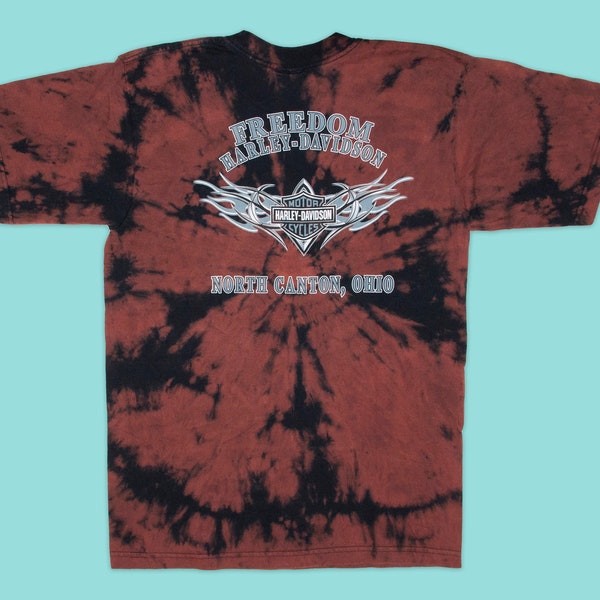 harley davidson tie dye shirt