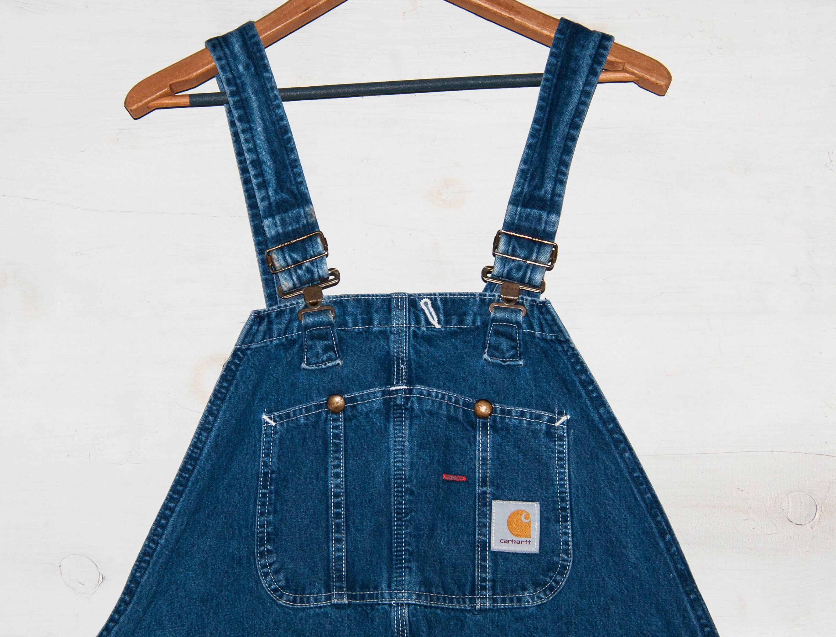 パンツ Carhartt 90s Logo Patch Overalls 38x32 90s Carhartt Insulated Quilt Lined Overalls | Vintage