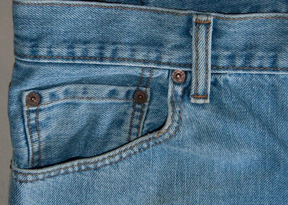 00s Vintage LEVIS 517 Jeans Bootcut Mens 36x30 Re… - image 7