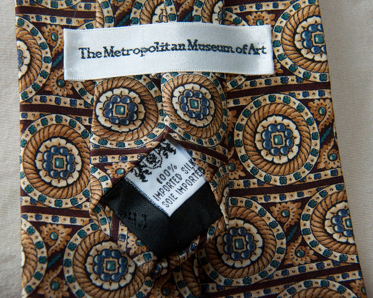 metropolitan museum of art neckties