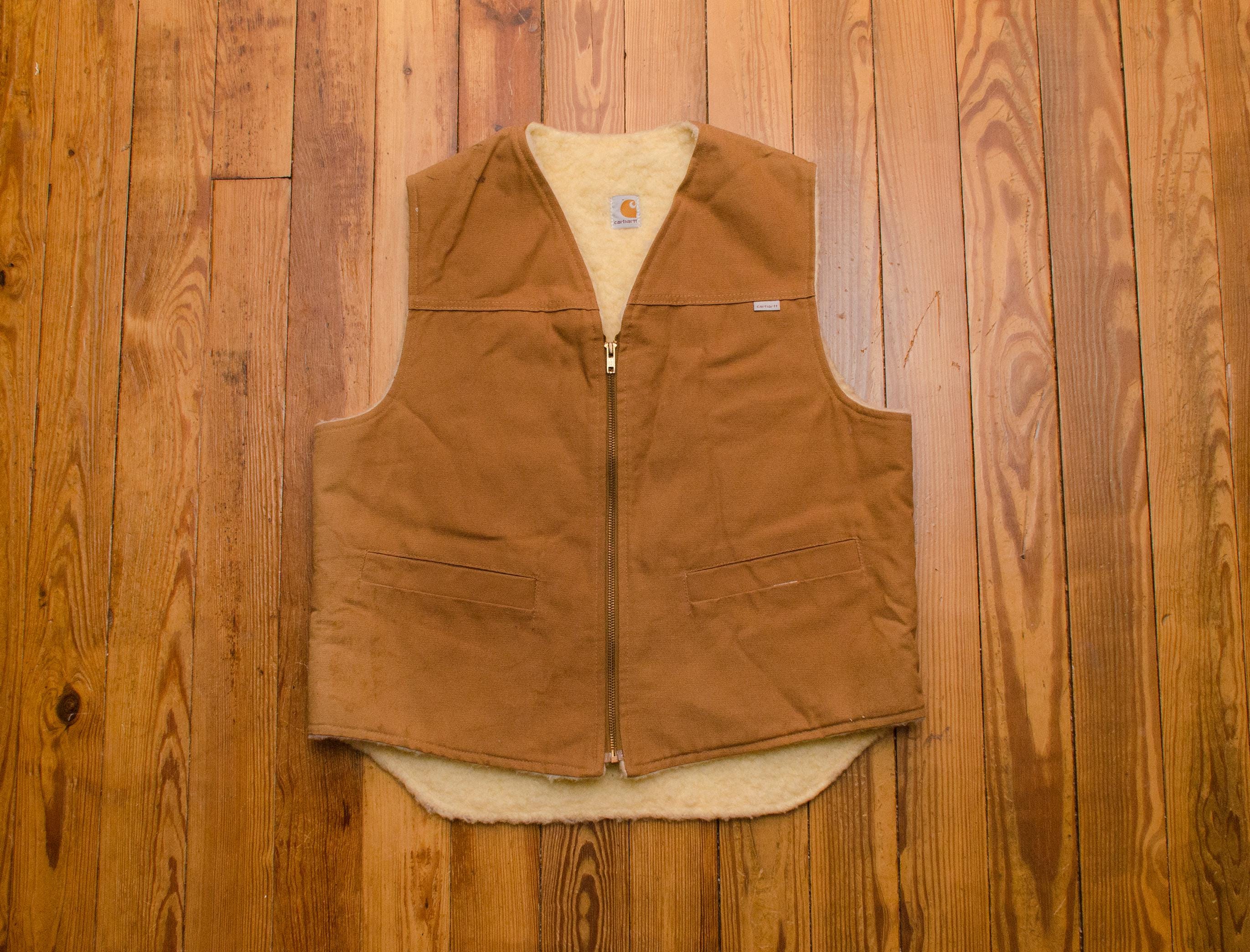Vintage Carhartt Made in Usa Vest - Etsy
