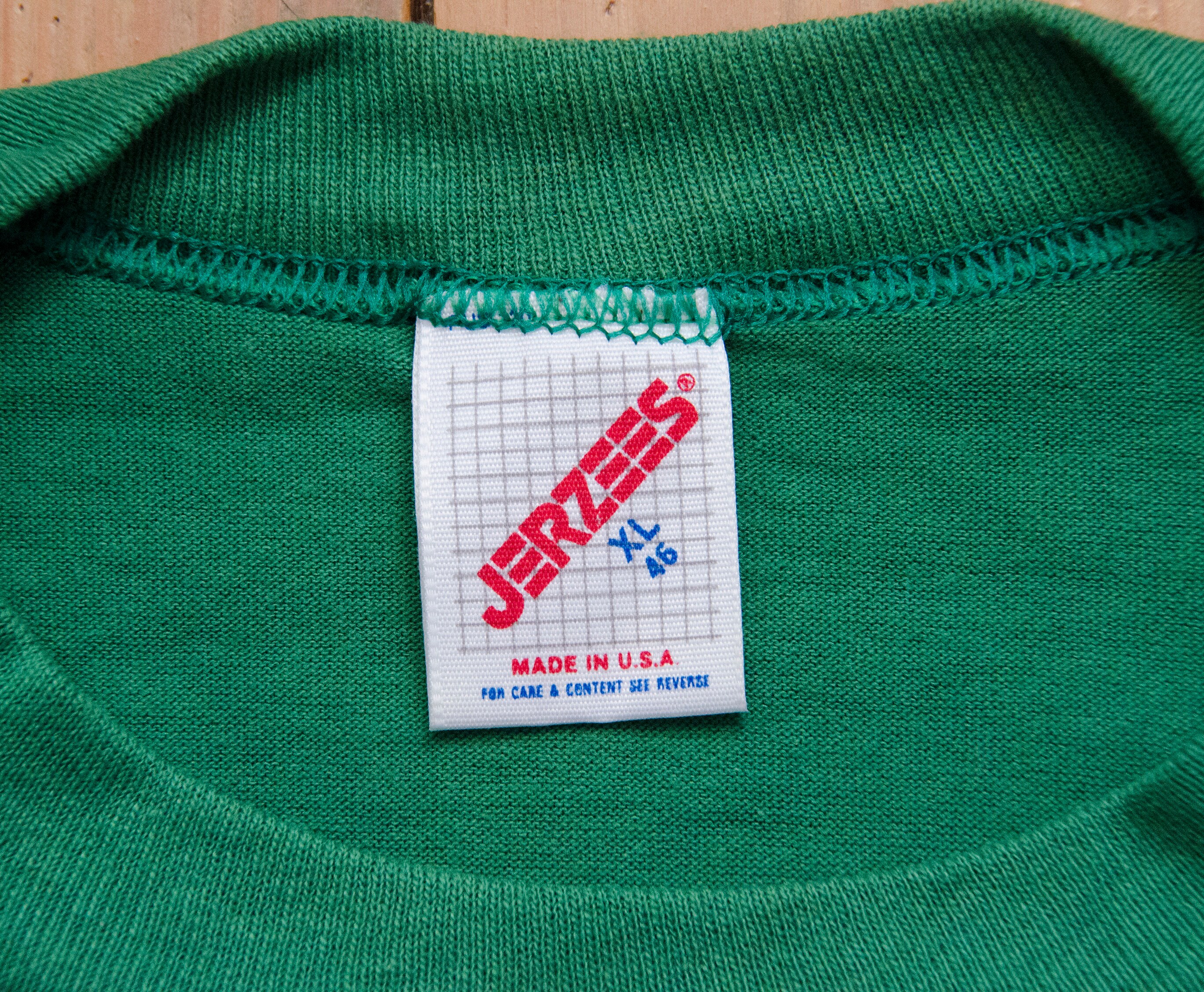 Vintage 80s Dog Tshirt Size XL 46 Single Stitch Jerzees