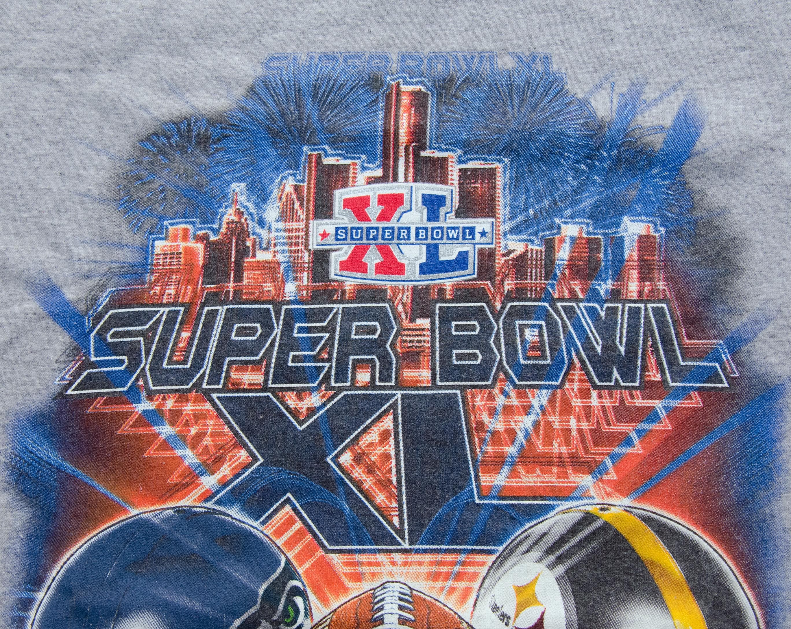 ヴィンテージ スーパーボウル XL Tシャツ、ピッツバーグ・スティーラー