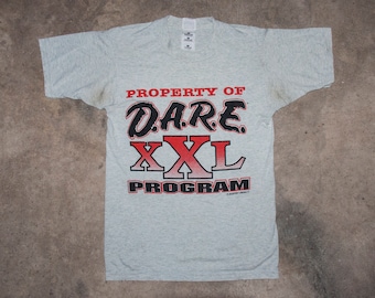 ヴィンテージ DARE Tシャツ、90年代グラフィックTシャツ、Sサイズ
