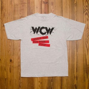 レア　１９９６年　新日　ＷＣＷ　プロレス　Ｔシャツ　オールスター レア! 1996年 WCW 札幌大会 ビンテージ Tシャツ 正規品 新日本