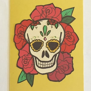 La Calavera y Las Rosas