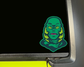 Sticker créature du lagon noir