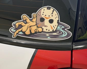 Sticker « Grabber » Jason Voorhes (grande version)