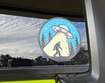 Sticker pour enlèvement Bigfoot