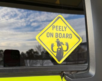 Sticker Peely on Board