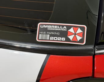 Décalcomanie de stationnement 2026 Umbrella Corps