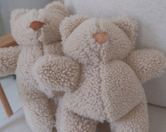 Patron PDF ours en peluche | Patron de couture adapté aux débutants | Cadeau bébé ours en peluche