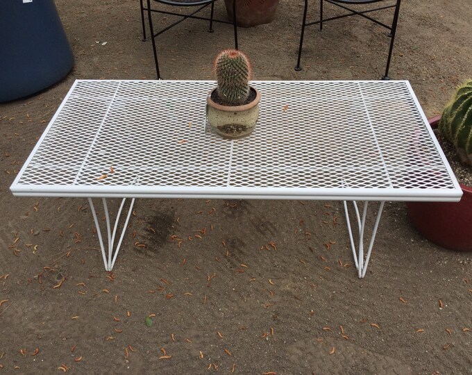 Vintage Outdoor Coffee Table Etsy
