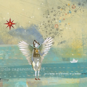 Stampa Sacredbee - PACE alata ... STAMPA d'archivio