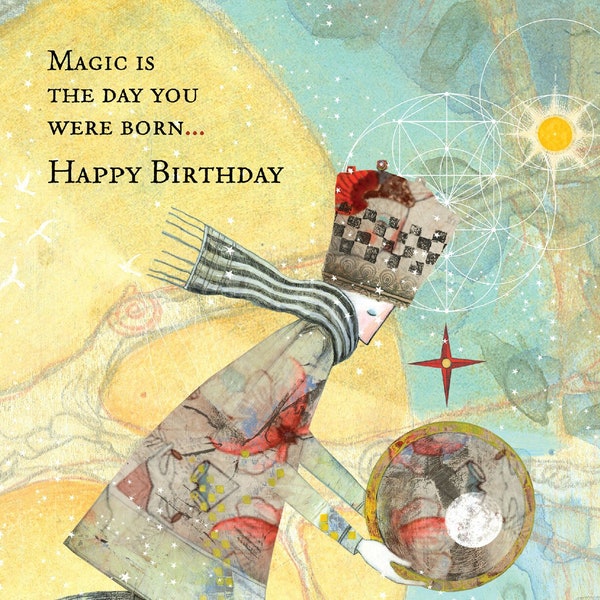Sacredbee Card 180 Magic Birthday