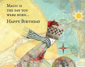 Sacredbee Card 180 Magic Birthday