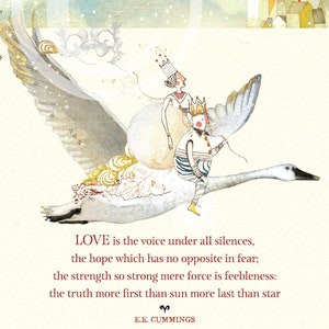 Sacredbee Card 533 Liefde is de stem.