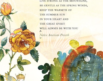 Sacredbee Card 595 Great Spirit Sacred Bee Card