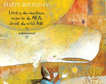 Sacredbee Card 162 The Wild Air BIRTHDAY