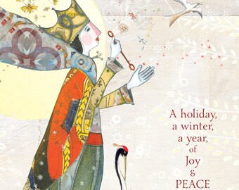Sacredbee Card 381 Of Joy and Peace (set of 6)