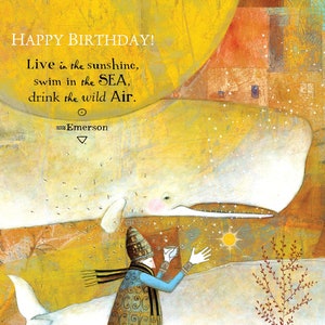 Sacredbee Card 162 The Wild Air BIRTHDAY