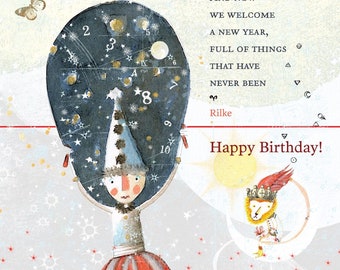 Sacredbee Card 496 Birthday Your New Year