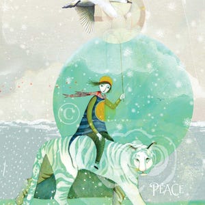 Sacredbee Card 394 Peace Tiger