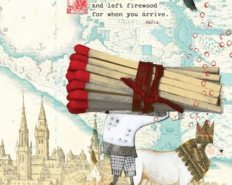 Sacredbee Card 203 Firewood