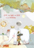 Sacredbee Card 411 LOVE and LIGHT - Birthday
