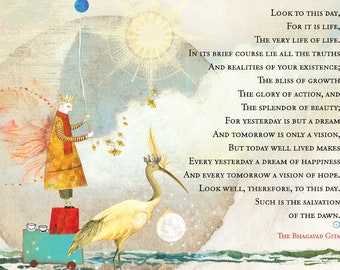 Sacredbee Karte 544 Bhagavad Gita