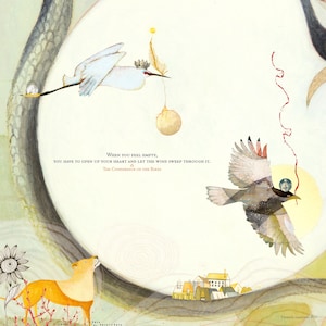 Sacredbee-PRINT: de wind