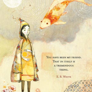 Sacredbee Card 578 Tremendous Thing Friendship card