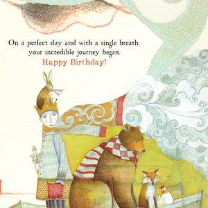 Carte Sacredbee 440 VOYAGE INCROYABLE - Carte d'anniversaire
