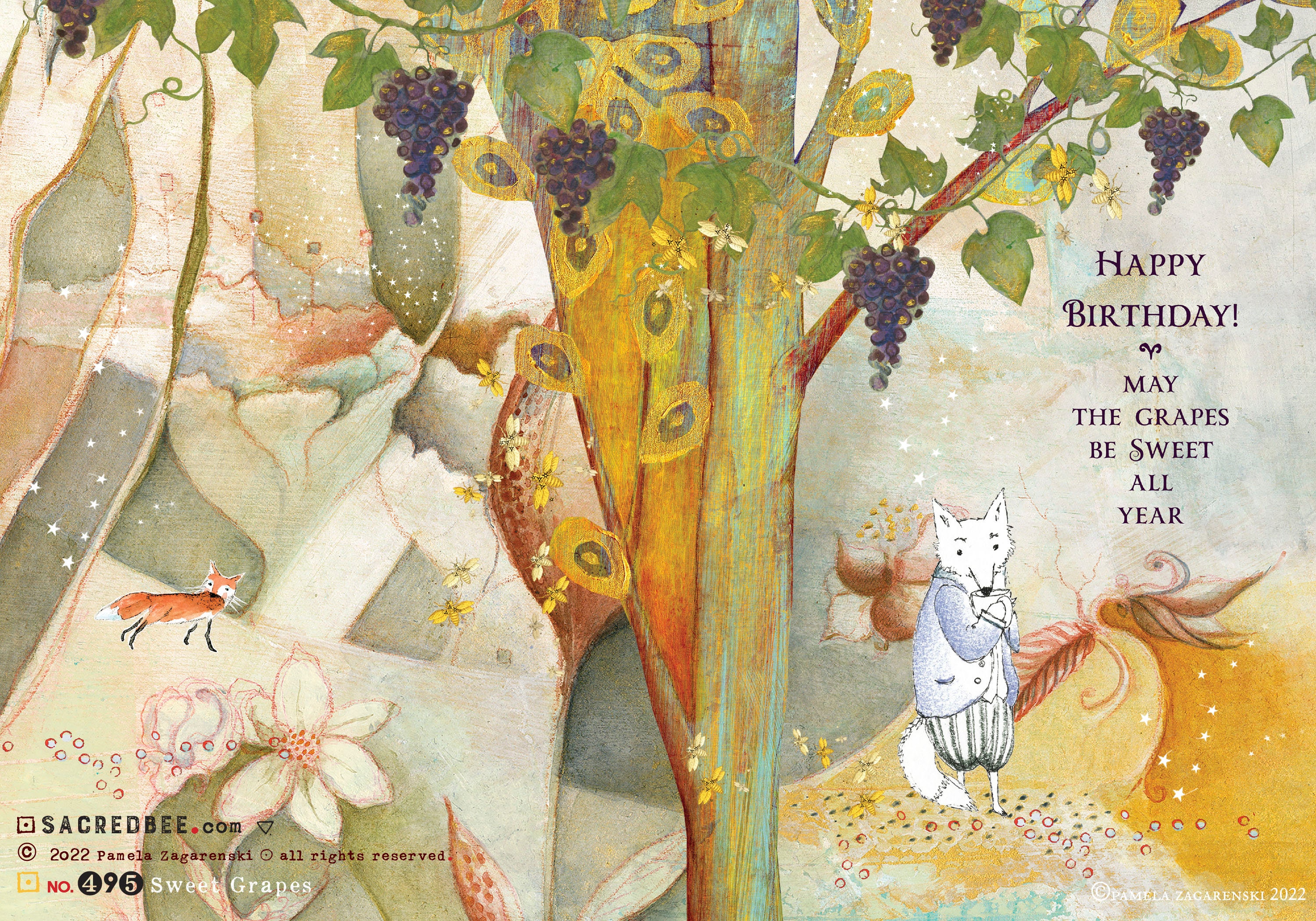 ★Hieta★ Bella card  Grape Bella Sara Treasures 15/55 Regular Firebright Trading
