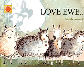 Sacredbee Card 518 Love Ewe