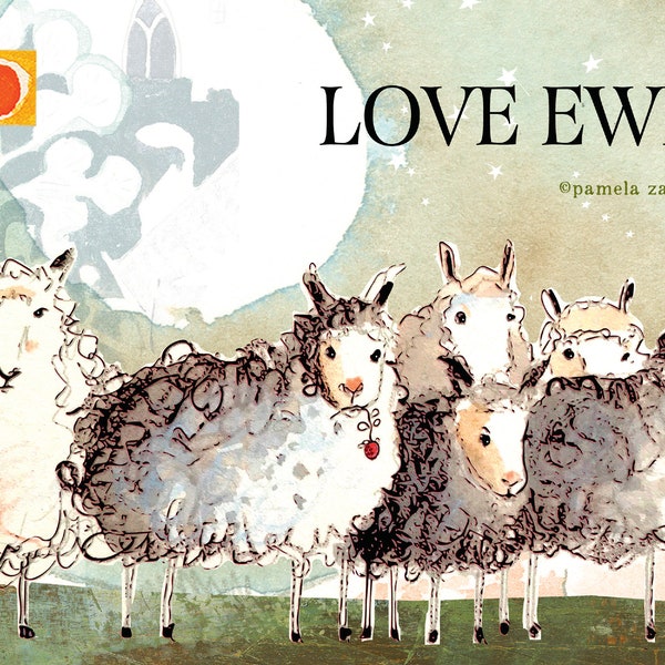 Sacredbee Card 518 Love Ewe