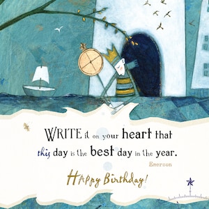 Carte Sacredbee 159 Meilleur jour ANNIVERSAIRE
