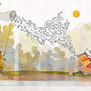 Sacredbee PRINT - giclee - From THE WHISPER