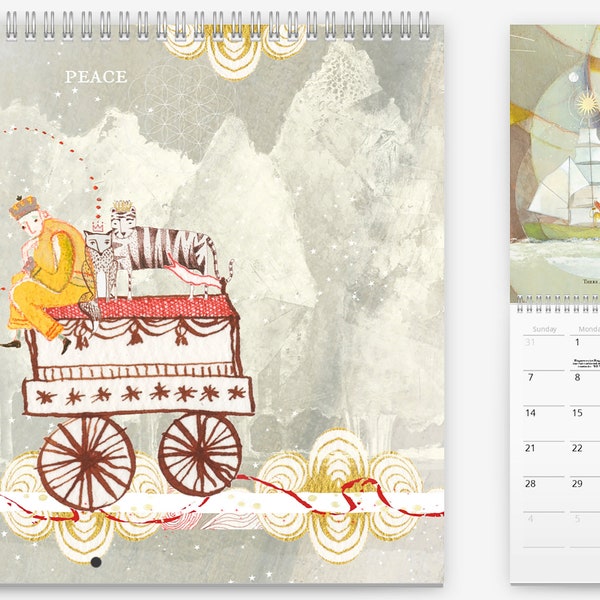 SACREDBEE CALENDAR 2024 by Pamela Zagarenski - Limited Edition