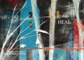 Sacredbee Postcard Heal