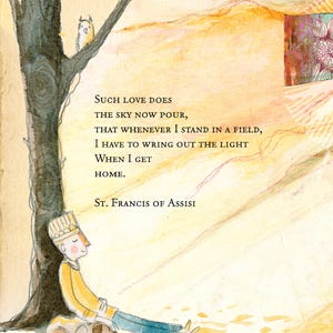 Sacredbee, sacred bee, sacredbee cards, Hafiz Quotes, Pamela Zagarenski, best selling cards, card for gardener, gift for gardener, spiritual card, Top selling cards USA, best cards USA, top rated cards, five star cards, st francis of assisi quote