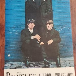 The Beatles London Palladium - Etsy