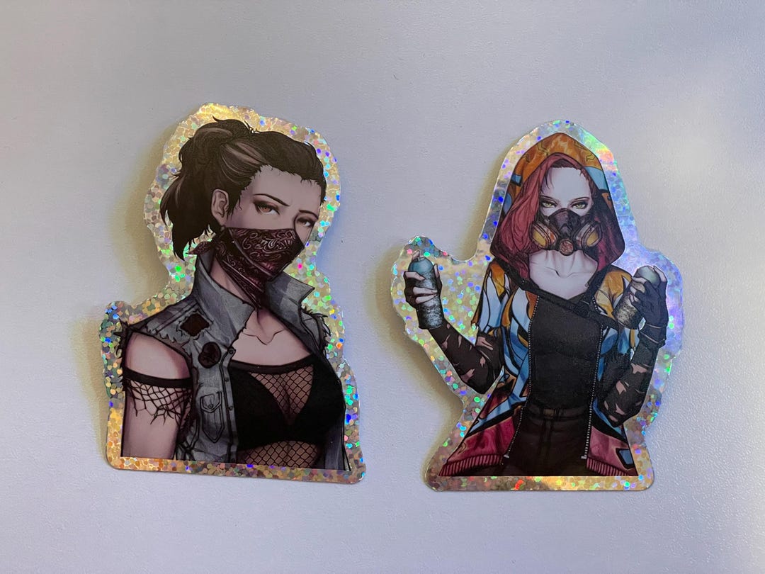 DBD Survivor Stickers (glitter Background) - Etsy