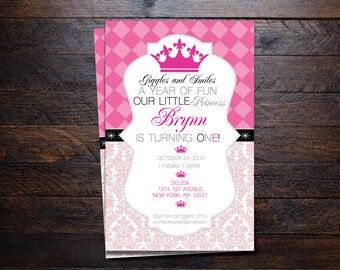 damask invitations etsy