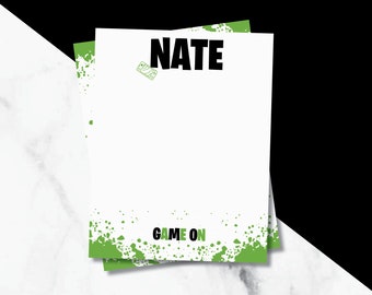 Video Game Thank you cards/ Gaming Thank you Cards/ Thank you Cards